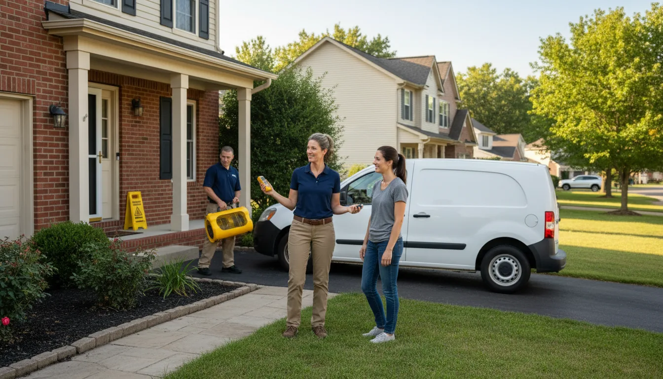 Water restoration image for Dehumidification And Cleanup Services in New City, NY